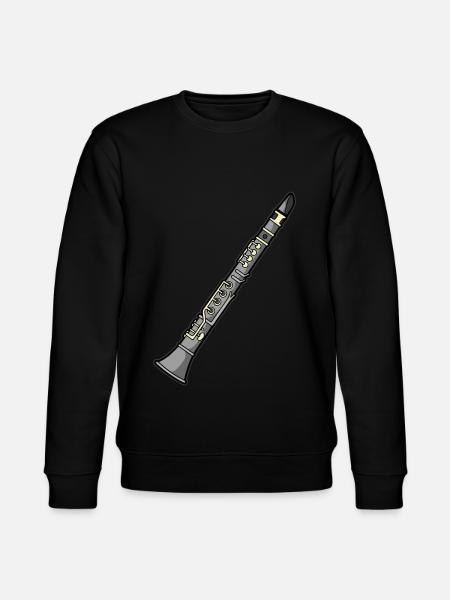 Clarinet Clarinet Clarinetist Oboe Music - Stanley/Stella CHANGER Unisex Organic Sweatshirt - black