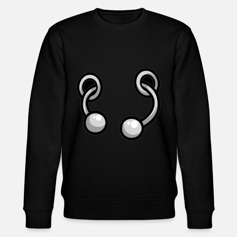 Anneau nasal Septum Circular - Sweat bio CHANGER Stanley/Stella Unisexe - noir
