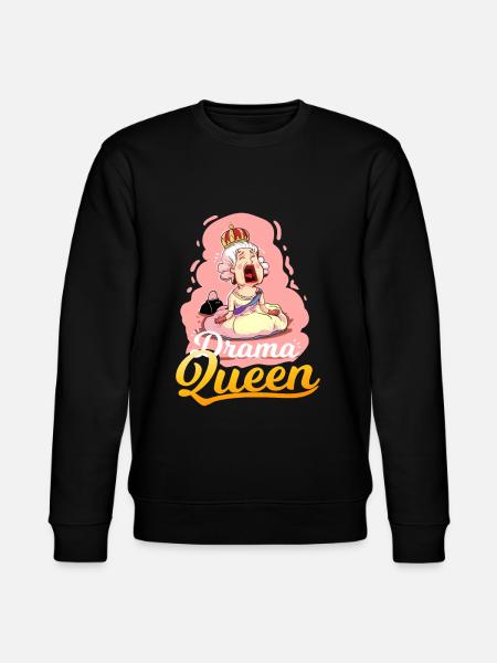 Drama Queen - Stanley/Stella CHANGER Unisex Organic Sweatshirt - black