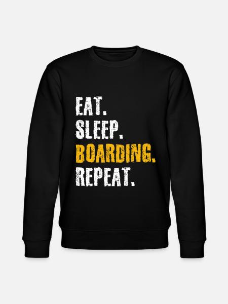Snowboarding snowboarding - Stanley/Stella CHANGER Unisex Organic Sweatshirt - black