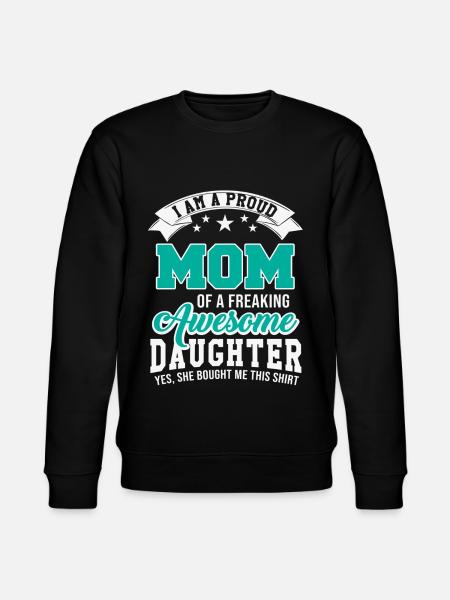 Mutter tochter geschenk - Stanley/Stella Unisex Bio-Sweatshirt CHANGER  - Schwarz
