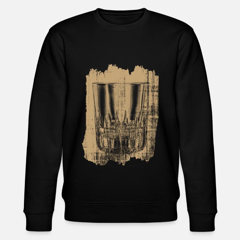 whisky - Sweat bio CHANGER Stanley/Stella Unisexe - noir