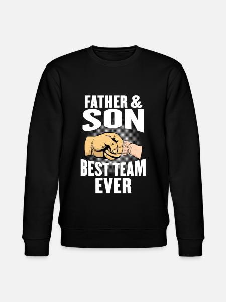 Père et fils - Sweat bio CHANGER Stanley/Stella Unisexe - noir