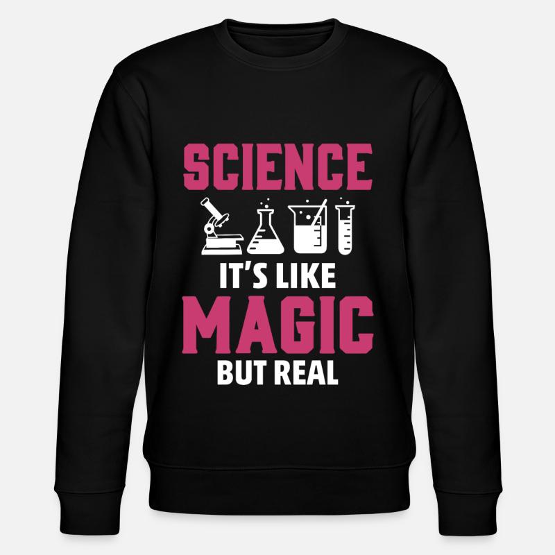 science - Stanley/Stella CHANGER Unisex Organic Sweatshirt - black