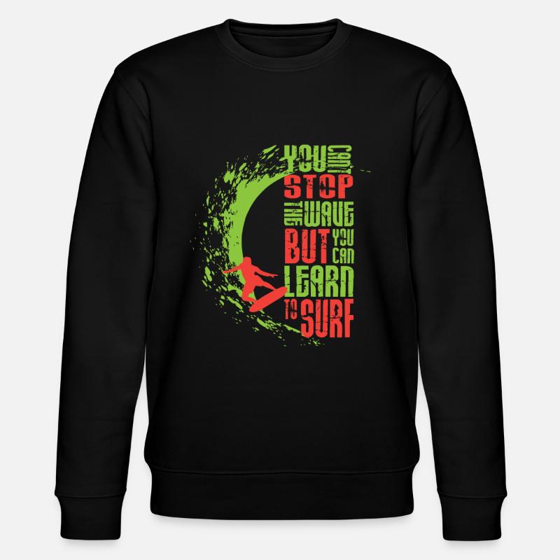 Surf - surf - Sweat bio CHANGER Stanley/Stella Unisexe - noir