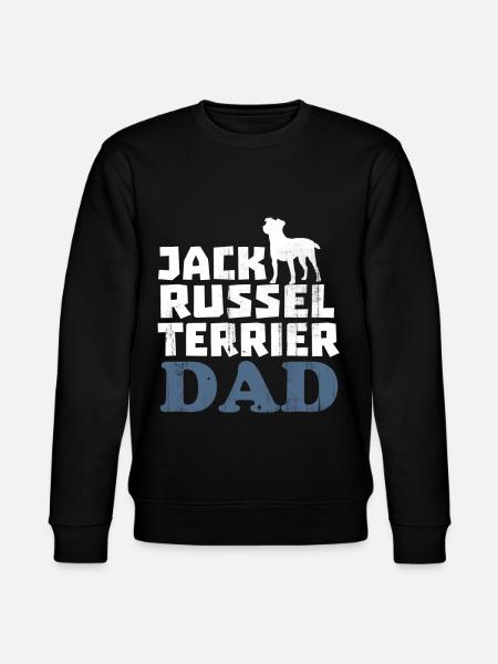Jack Russell - Stanley/Stella CHANGER Unisex Organic Sweatshirt - black
