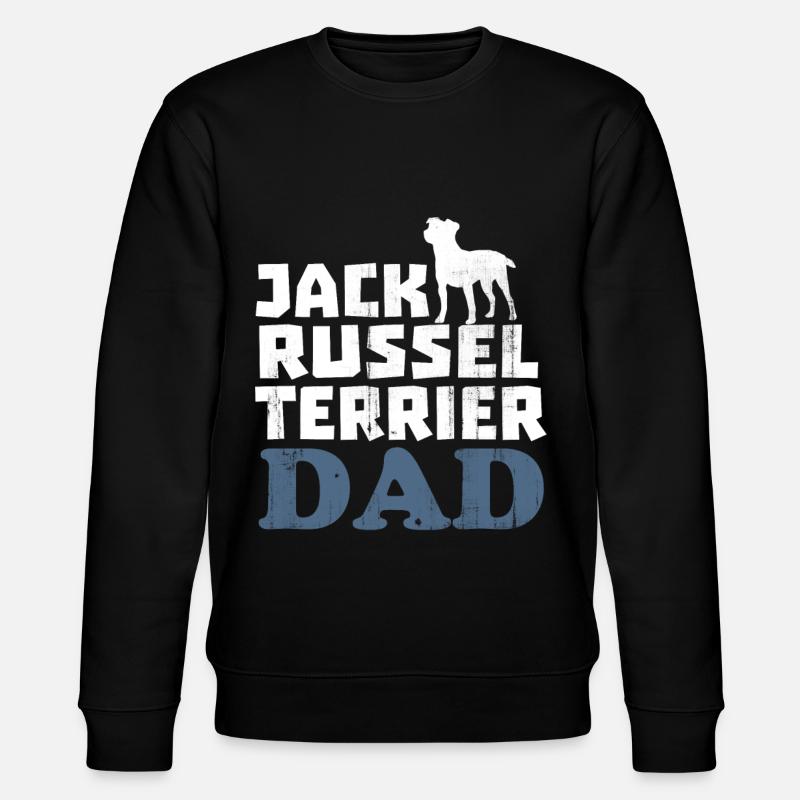 Jack Russell - Stanley/Stella Unisex Bio-Sweatshirt CHANGER  - Schwarz