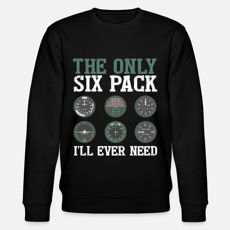 pilot - Stanley/Stella CHANGER Unisex Organic Sweatshirt - black