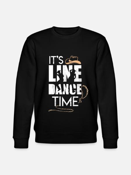line dancing - Stanley/Stella CHANGER Unisex Organic Sweatshirt - black