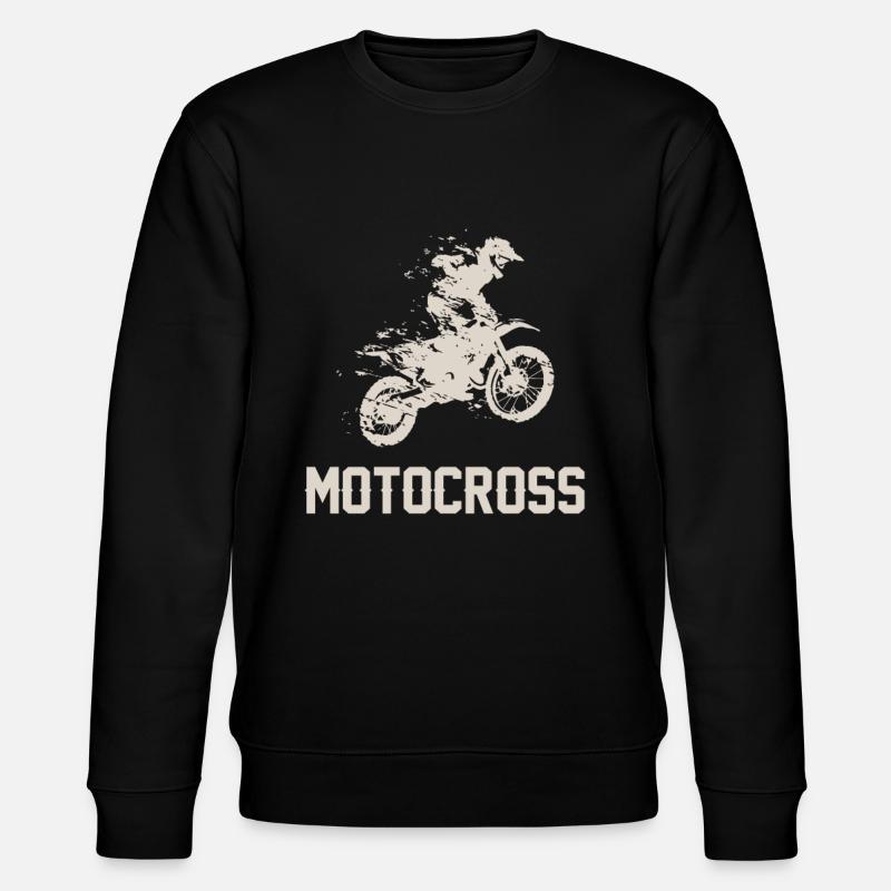 motocross - Sweat bio CHANGER Stanley/Stella Unisexe - noir