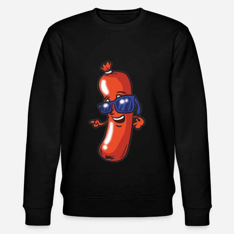 Sucuk Wurst - Stanley/Stella Unisex Bio-Sweatshirt CHANGER  - Schwarz