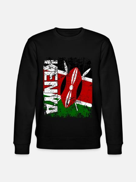 Kenya - Stanley/Stella Unisex Bio-Sweatshirt CHANGER  - Schwarz
