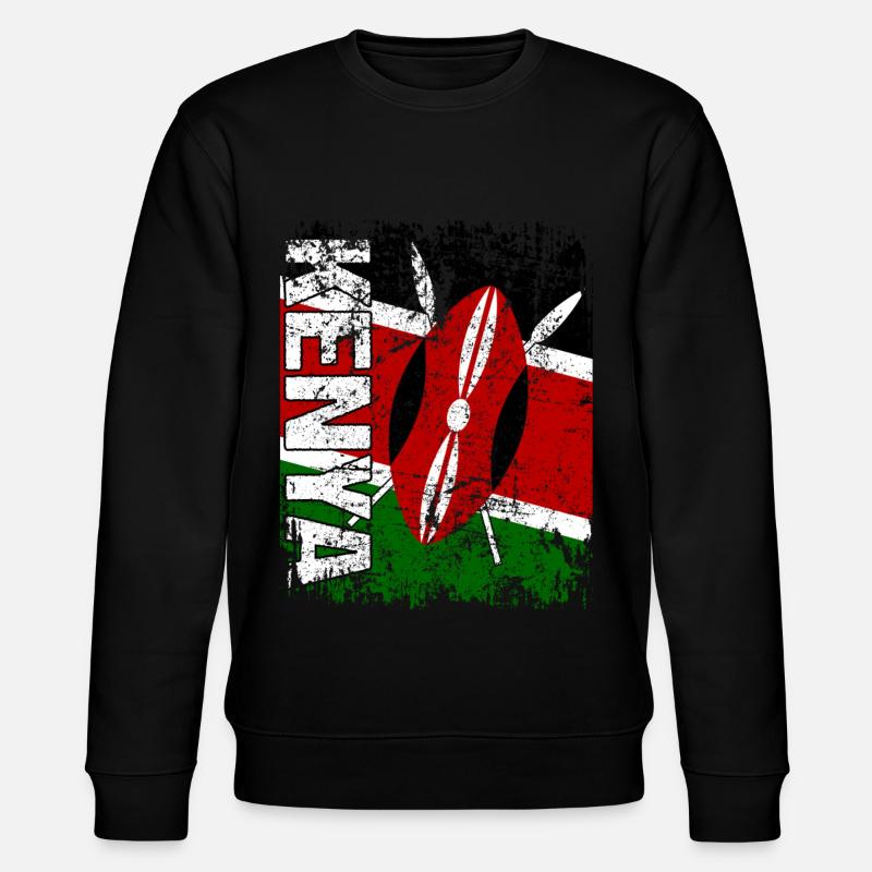 Kenya - Sweat bio CHANGER Stanley/Stella Unisexe - noir