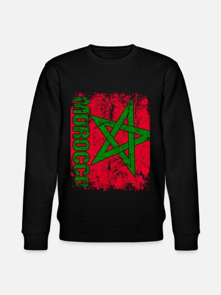 Morocco - Stanley/Stella Unisex Bio-Sweatshirt CHANGER - Schwarz