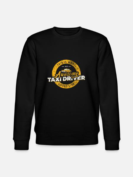 taxi driver - Stanley/Stella CHANGER Unisex Organic Sweatshirt - black