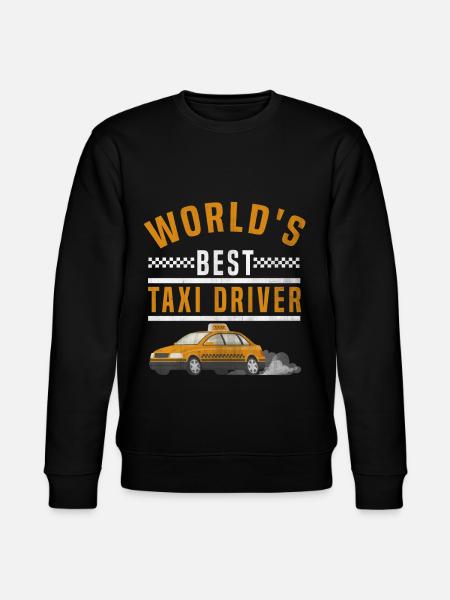 taxi - Stanley/Stella CHANGER Unisex Organic Sweatshirt - black