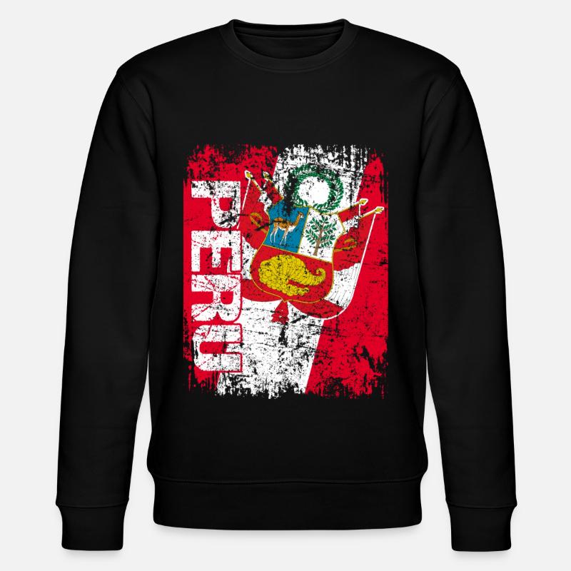 Peru - Stanley/Stella CHANGER Unisex Organic Sweatshirt - black