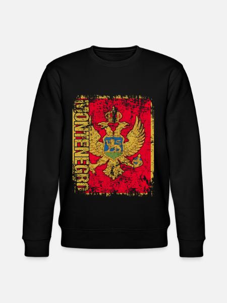 Montenegro - Stanley/Stella Unisex Bio-Sweatshirt CHANGER - Schwarz