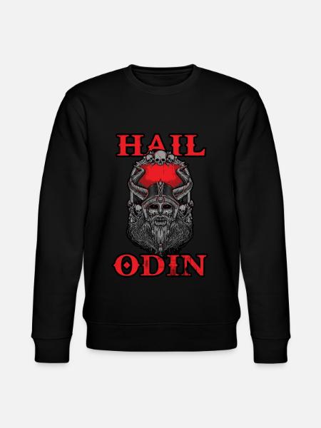vikinger odin - Stanley/Stella Unisex Bio-Sweatshirt CHANGER - Schwarz