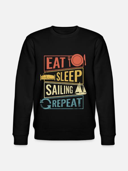 Cadeau de devis de voile - Sweat bio CHANGER Stanley/Stella Unisexe - noir