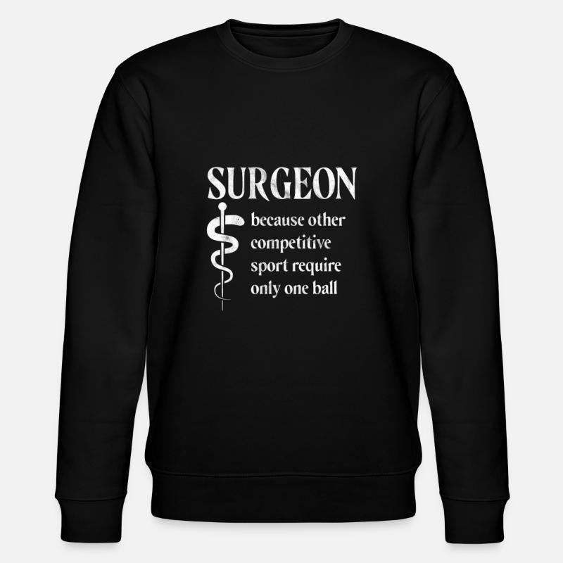surgeon - Stanley/Stella CHANGER Unisex Organic Sweatshirt - black
