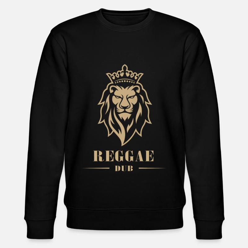 reggae - Stanley/Stella CHANGER Unisex Organic Sweatshirt - black