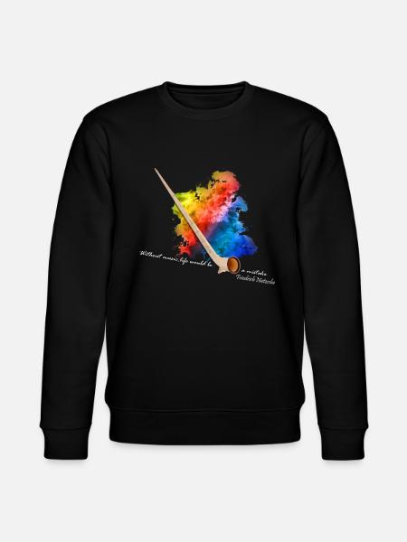 Alphorn - Stanley/Stella CHANGER Unisex Organic Sweatshirt - black