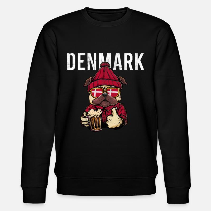 Danemark - Sweat bio CHANGER Stanley/Stella Unisexe - noir
