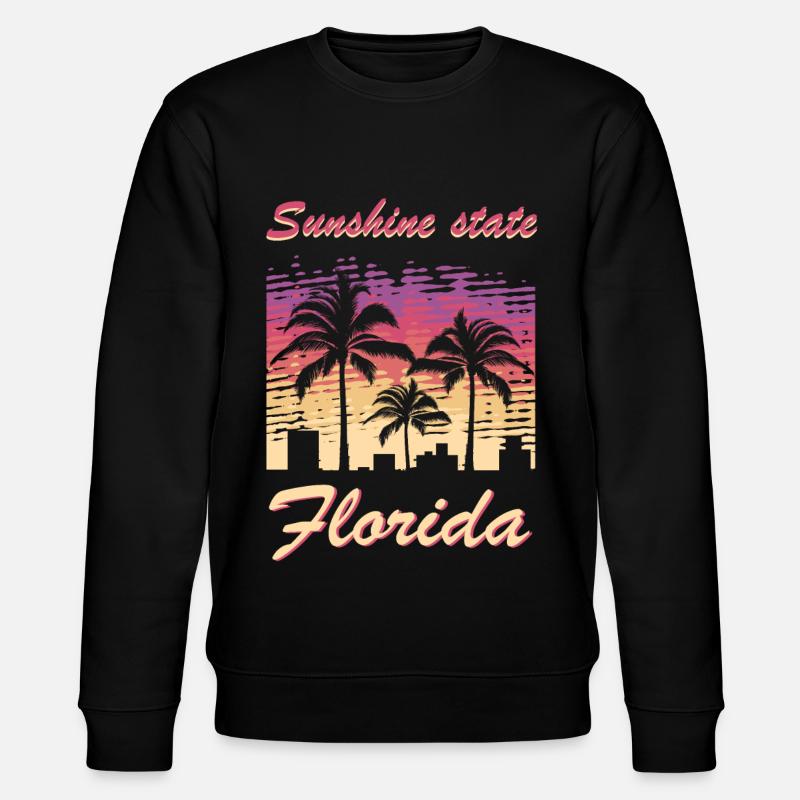 florida - Stanley/Stella Unisex Bio-Sweatshirt CHANGER  - Schwarz