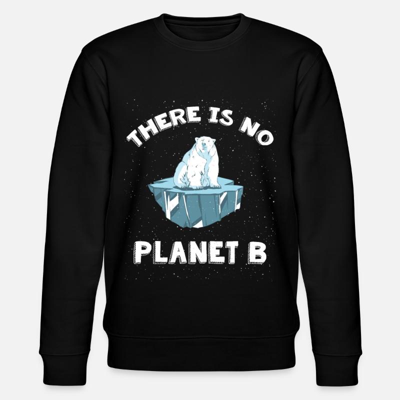 Planet b - Stanley/Stella CHANGER Unisex Organic Sweatshirt - black