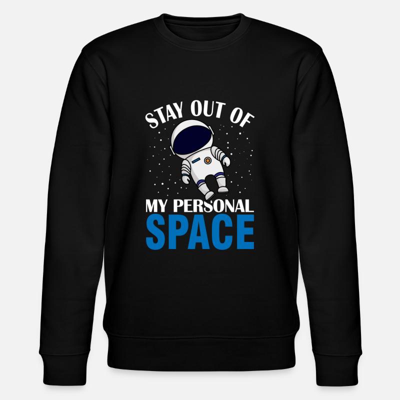 Introvert astronaute galaxie introverti - Sweat bio CHANGER Stanley/Stella Unisexe - noir