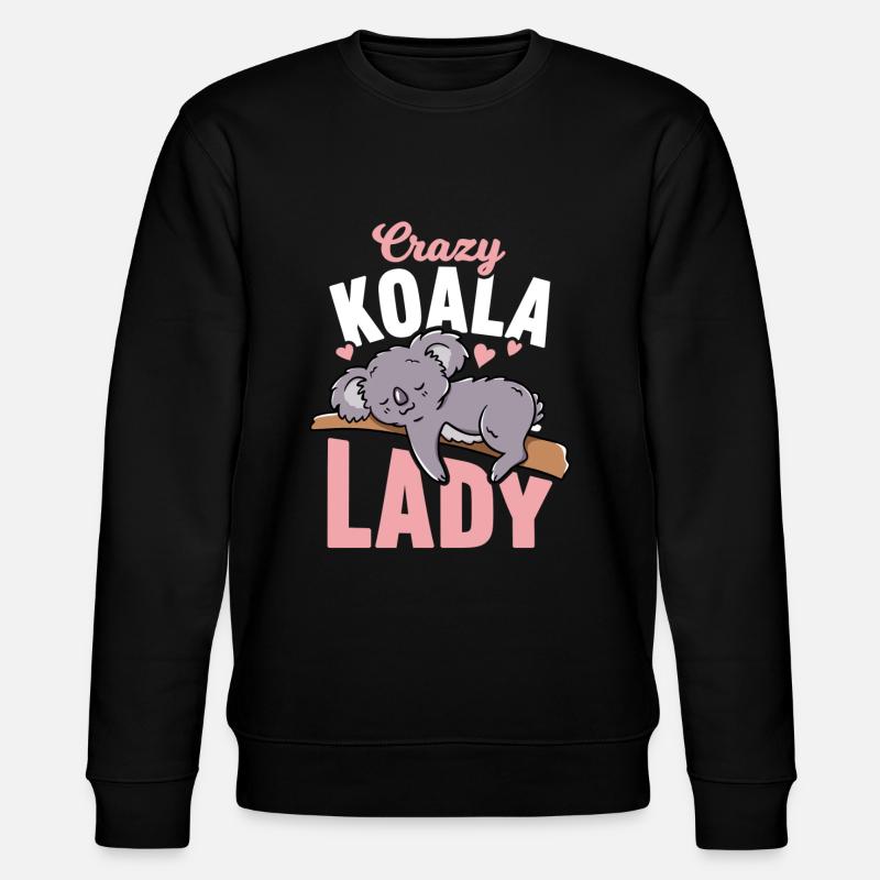 Mignon Koala Koalabär femme - Sweat bio CHANGER Stanley/Stella Unisexe - noir