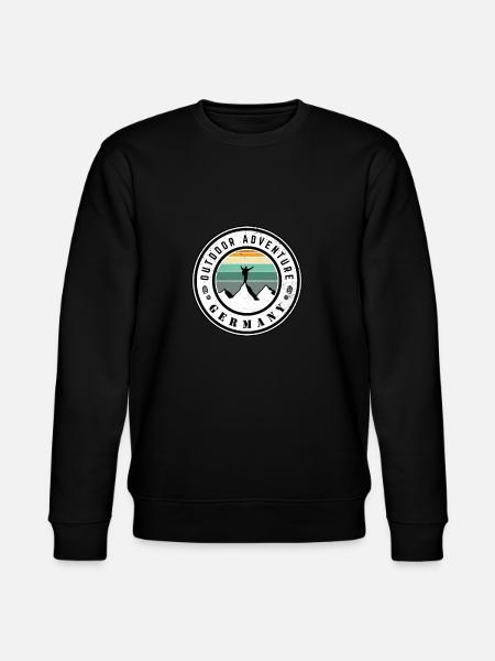Outdoor Adventure Germany - Stanley/Stella CHANGER Unisex Organic Sweatshirt - black