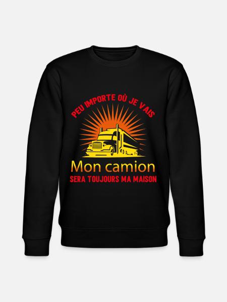 Mon camion ma maison - Sweat bio CHANGER Stanley/Stella Unisexe - noir