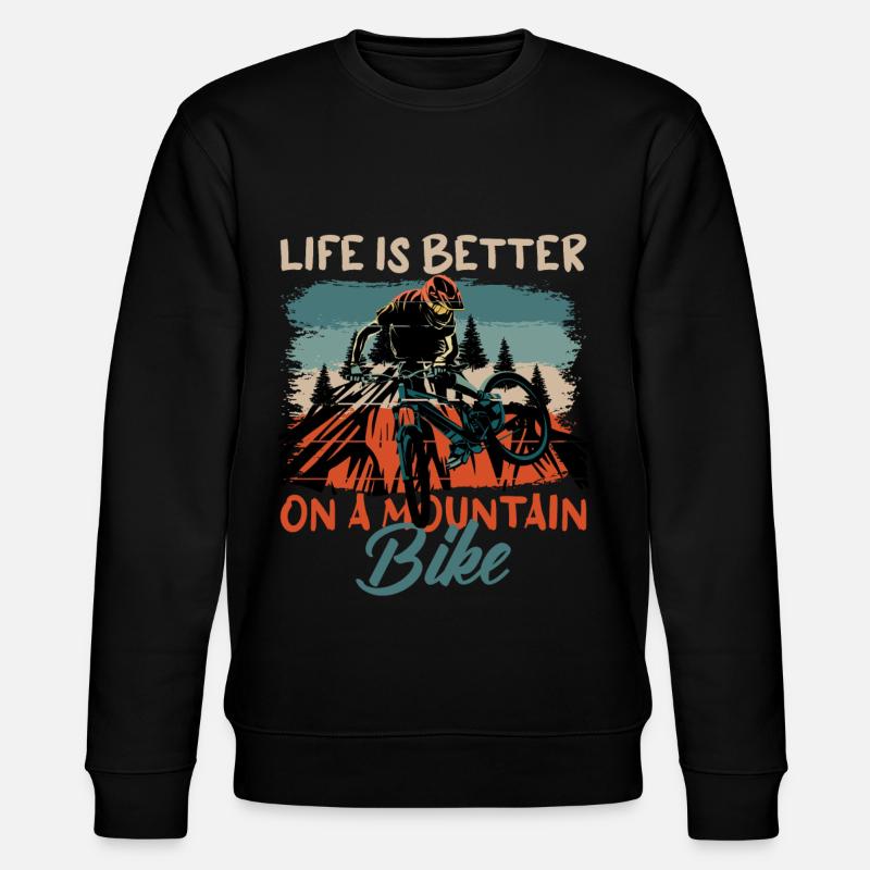 1 14 - Stanley/Stella CHANGER Unisex Organic Sweatshirt - black
