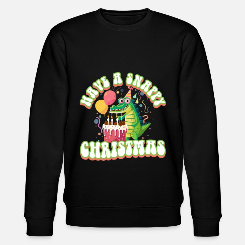Have a Snappy Birthday - Stanley/Stella Unisex Bio-Sweatshirt CHANGER  - Schwarz
