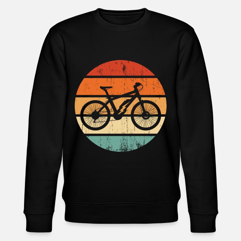 E-Bike - Stanley/Stella Unisex Bio-Sweatshirt CHANGER  - Schwarz