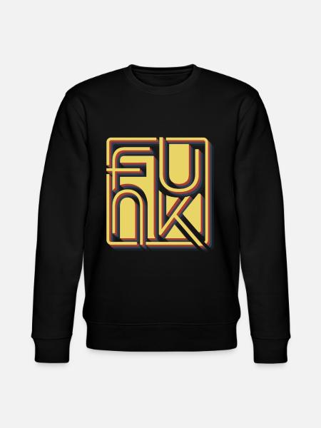 Funk Retro - Stanley/Stella CHANGER Unisex Organic Sweatshirt - black