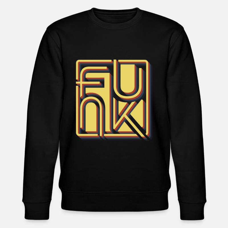 Funk Retro - Stanley/Stella CHANGER Unisex Organic Sweatshirt - black