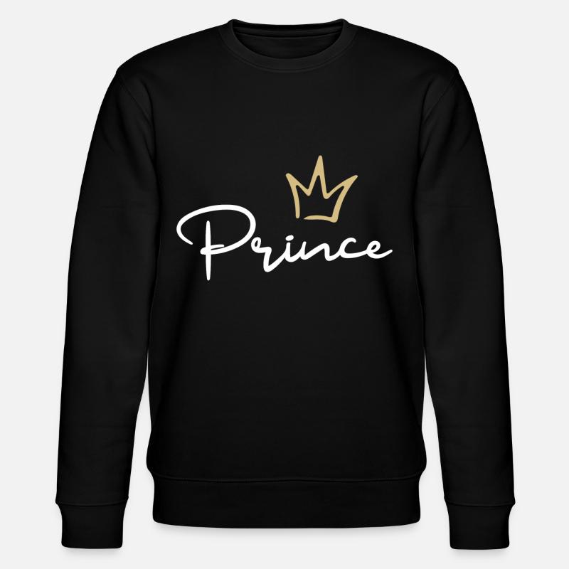 Prince Krone - Stanley/Stella Unisex Bio-Sweatshirt CHANGER  - Schwarz