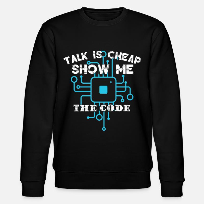 Codage Codeur amusant - Sweat bio CHANGER Stanley/Stella Unisexe - noir