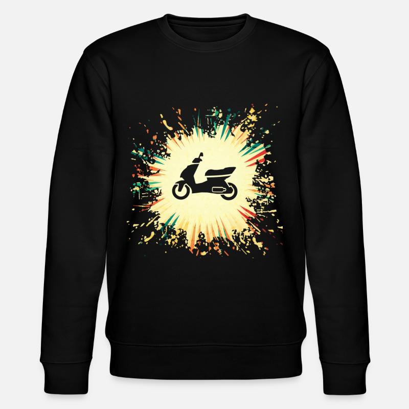 Scooter cyclomoteur - Sweat bio CHANGER Stanley/Stella Unisexe - noir