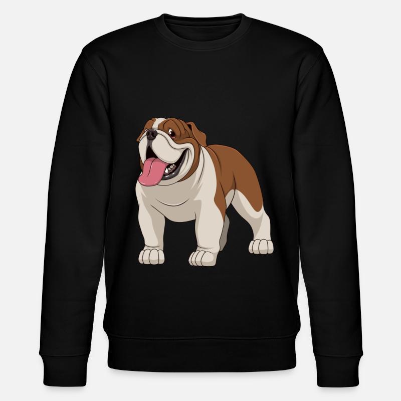 bouledogue britannique bouledogue - Sweat bio CHANGER Stanley/Stella Unisexe - noir
