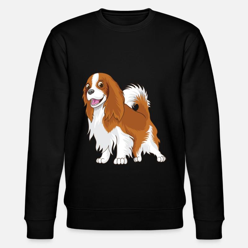 cavie Cavalier King Charles Spaniel - Sweat bio CHANGER Stanley/Stella Unisexe - noir