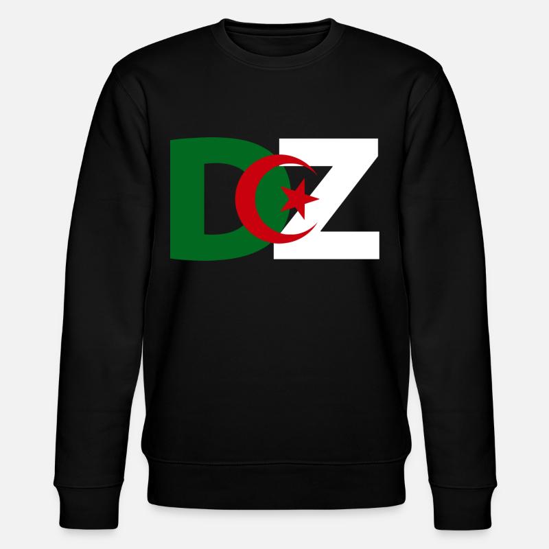 Algerien DZ - Stanley/Stella Unisex Bio-Sweatshirt CHANGER  - Schwarz