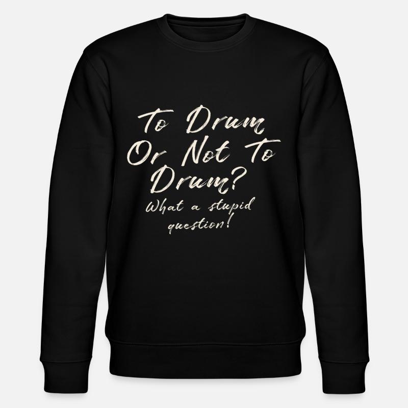Shakespeare for Drummers - Stanley/Stella Unisex Bio-Sweatshirt CHANGER - Schwarz