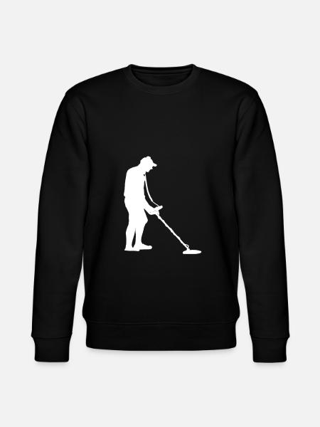 Sondeur à sonde avec sucettes silhouette de détecteur de métaux - Sweat bio CHANGER Stanley/Stella Unisexe - noir