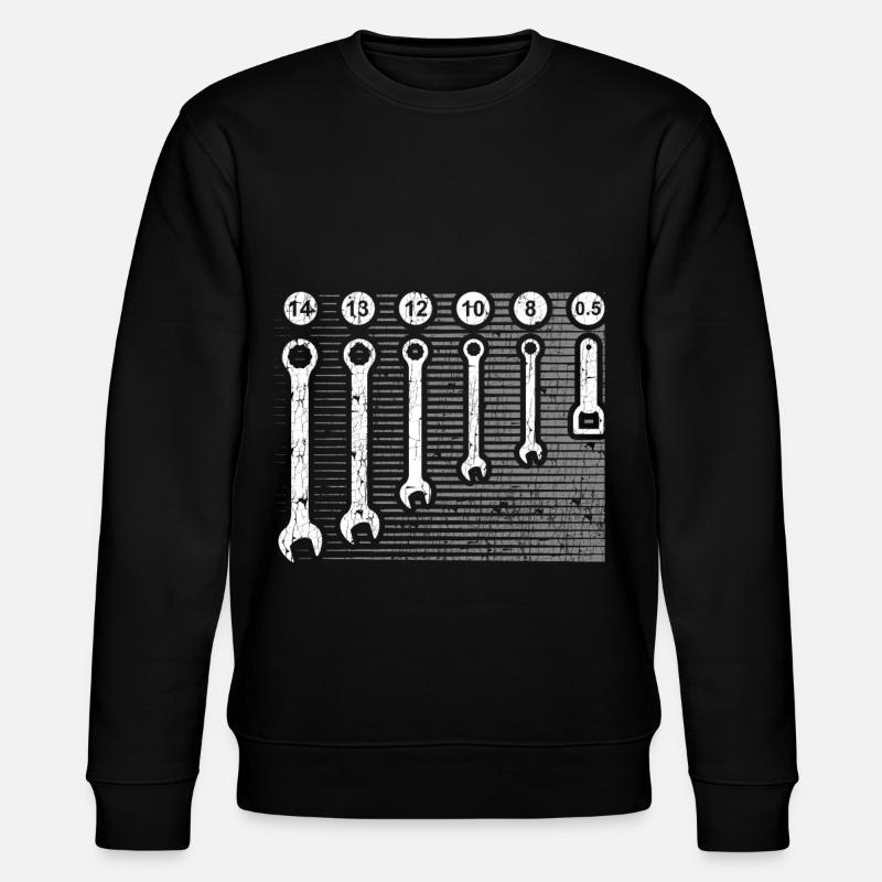 Mécanicien automobile, mécanicien automobile cadeau - Sweat bio CHANGER Stanley/Stella Unisexe - noir