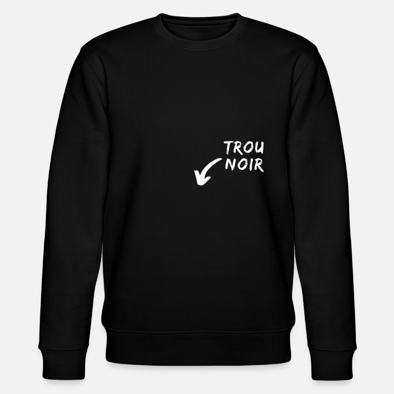 Trou noir - Sweat bio CHANGER Stanley/Stella Unisexe - noir