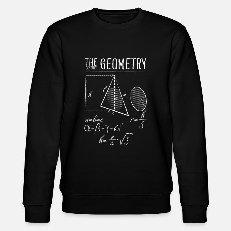 Tödliche Mathematik weiß - Stanley/Stella Unisex Bio-Sweatshirt CHANGER  - Schwarz